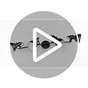 HiBay 3 Way Ceiling Light, Black Spotlight Fittings Ceilings Round Plate, Adjustable E27 Light Fitting, for Living Room Bedroom Hallway, No Bulbs