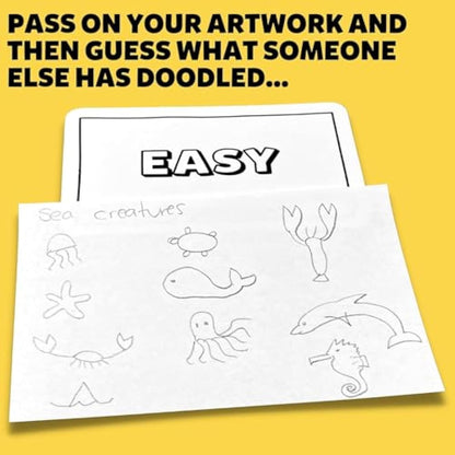 Six Second Scribbles: The frantically fast and fantastically fun drawing game | A family friendly party game for children, teens and adults (Six Second Scribbles)