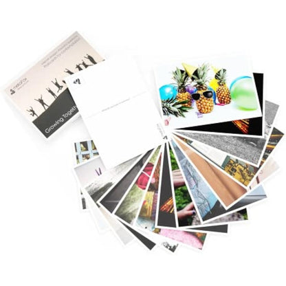 metaFox | Growing Together Postcards Pack | 52 Cards for Coaching & Team building