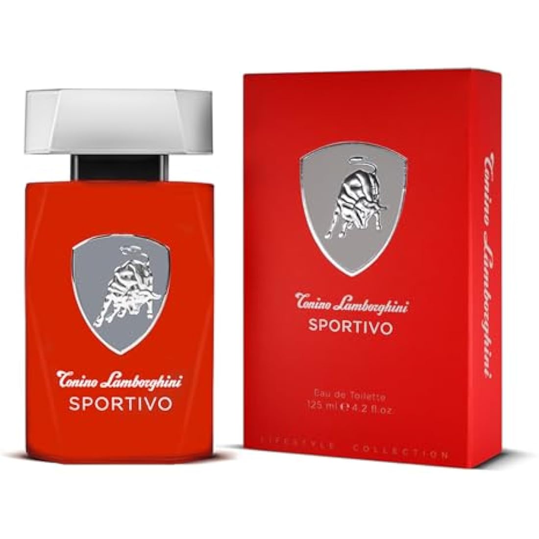 Lamborghini,125 Milliliters,Multicoloured Eau De Toilette Man