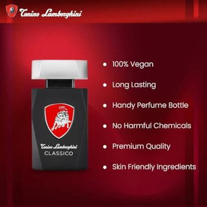 Lamborghini Eau De Toilette Man,125 milliliters,multicoloured