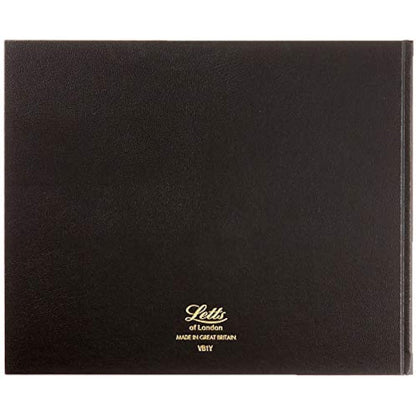 Letts Company Visitors Book - Black