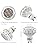 HiBay 1x Motion Sensor Outdoor Wall Lights Mains Powered PIR Garden Porch Wall Light Stainless Steel Security Lighting IP44 with 7W LED Cool White Bulb