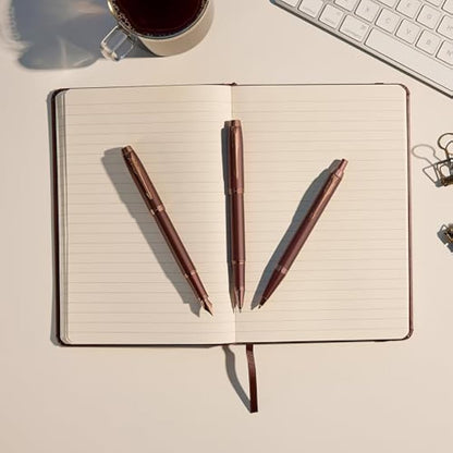 Parker IM Monochrome Rollerball Pen | Burgundy Finish and Trims | Fine Point | Black Ink | Gift Box