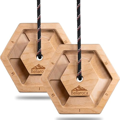 Bellaroca® | Climbing Hangboard, Portable Fingerboards for Climbing Training, Professional Climbing Boards for Finger Strenght in Rock Climbing and Bouldering