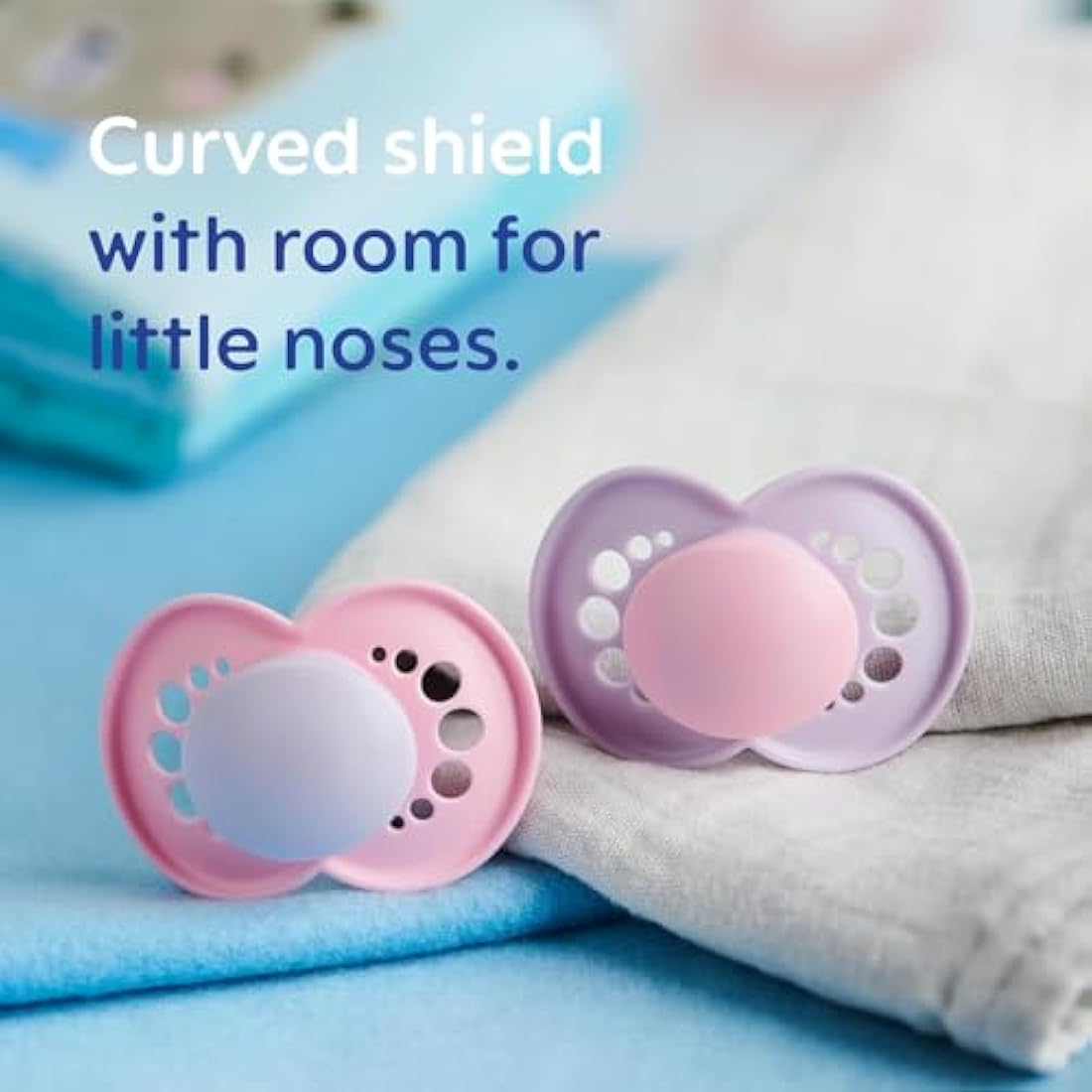 MAM Original Soothers | 18-36 Months | Pack of 2 | Comes in Dummy Steriliser Box | Sustainable Materials | Baby Accessories | Cream (Various Designs)