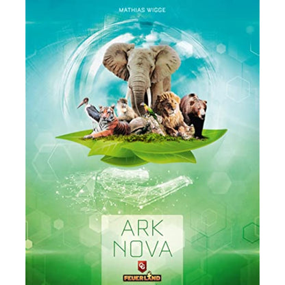 Feuerland Spiele | Ark Nova | Board Game | Ages 14+ | 1-4 Players | 90-150 Minutes Playing Time