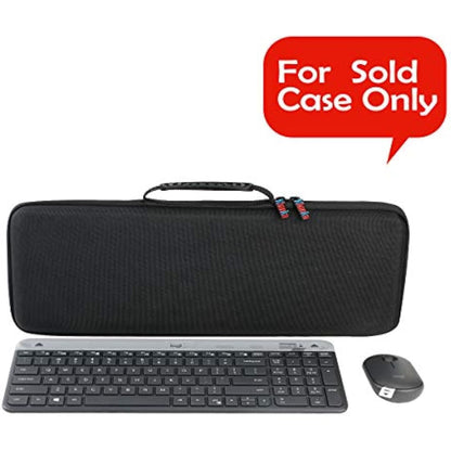 Khanka Hard Travel Case For Logitech MK470 Slim Wireless Keyboard and Mouse Combo. (Case only)