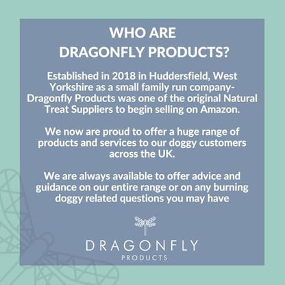 Dragonfly Products Pigs Ears For Dogs | 25 Large Pieces | British Whole Pork Ear Chew | Natural Raw Healthy Treat | Grain Free Long Lasting Snack