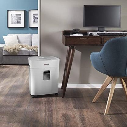 Dahle PaperSAFE 240 Paper Shredder (10 Sheets, Oil-Free, Jam Protection, Cross-Cut, for Home-Office) Grey, 54.5 x 44.3 x 27.3cm