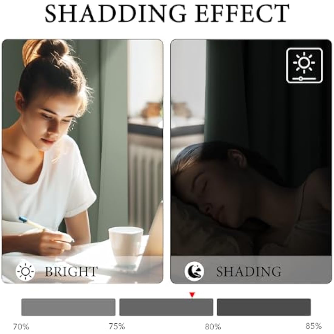 PONY DANCE Thermal Blackout Curtains with Eyelet - Super Soft Extra Long Curtains for Living Room Privacy Protection Window Treatment Drapes for Bedroom Nursery, Sage Green, 2 Panels, 46 x 90 Inch