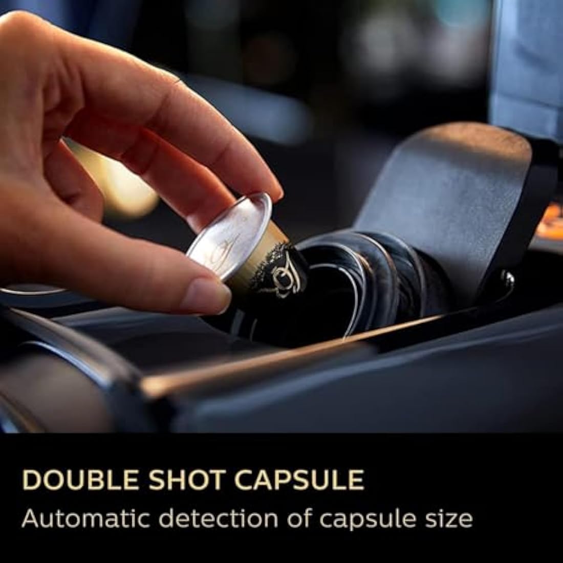 L'OR BARISTA Sublime Coffee Capsule Machine by Philips, for Double or Single Capsule, Red (LM9012/50)