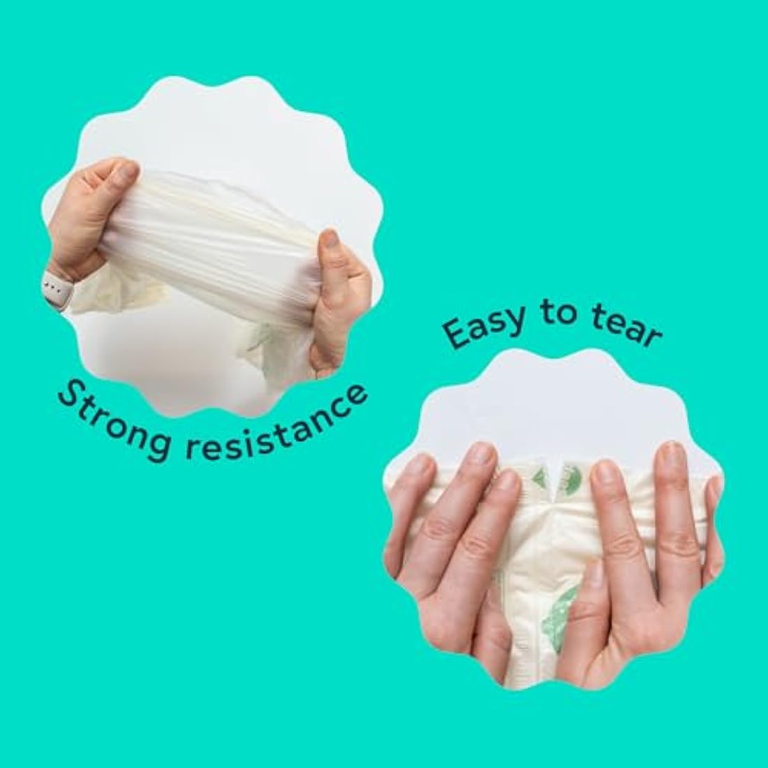 Seep Compostable 75 x 50 Litre Bin Bags - 50L Eco Friendly Bin Liners - Large Kitchen BinBags - 50L Biodegradable Clear Bags - | 3 Rolls