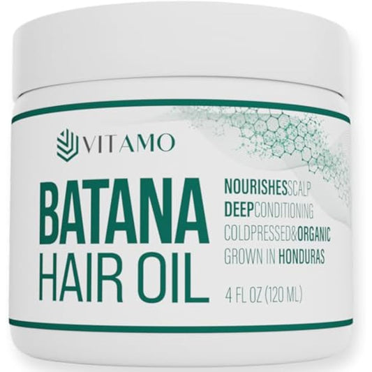 100% Organic, Raw Batana oil for Hair Growth | Natural Cold Press Extraction Method | Dr Sebi Scalp Care Hair Shine treatment for Men & Women | No Burnt Smell