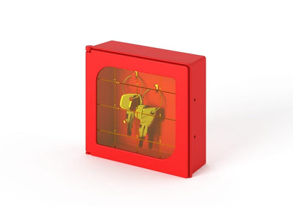 notlok Safety Work - Emergency Key Box Made of ABS Plastic | 13.5 x 12.5 x 4.5 cm | With Easily Fragile Disc for Emergencies