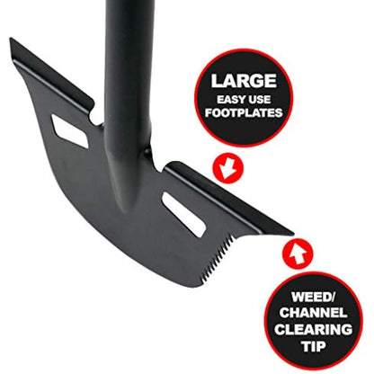 Roamwild Multi-Digger Garden Digging Tools – Fibreglass Light Weight Gardening Tools With Unique Dual Soft AIR Light Grip Technology