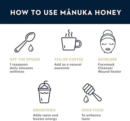 Manuka Health MGO400 Plus Honey, 500 g