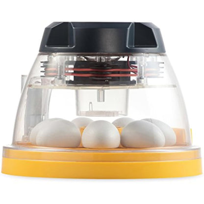 Brinsea Mini II Advance 7 Hen & Duck Egg Incubator -GB Made, Fully Automatic Turning, Fan-assisted Incubator for Eggs -Digital Alarms -3 Yr guarantee