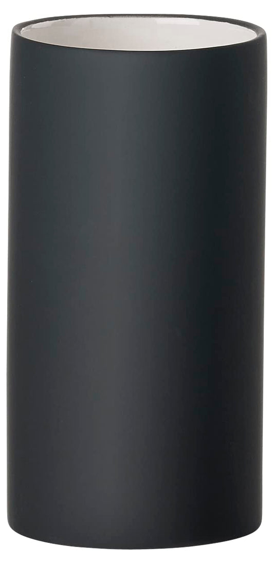 Zone Denmark Solo Toothbrush Tumbler, Ceramic Bathroom Cup, Toothbrush Holder for Toothpaste and Accessories, Soft Touch Finish, Scandinavian