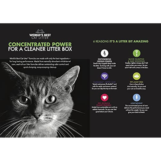 World's Best Cat Litter 28lb (12.7kg) Lavender Scented