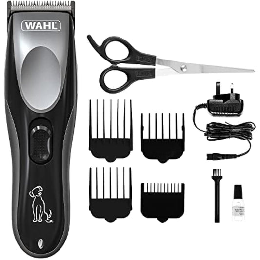 Wahl Performer Dog Clippers, Cordless Dog Grooming Kit, Low Noise and Vibration, Grooming Pets At Home, Ergonomic Design, Precision Ground Blade, AA Battery Included