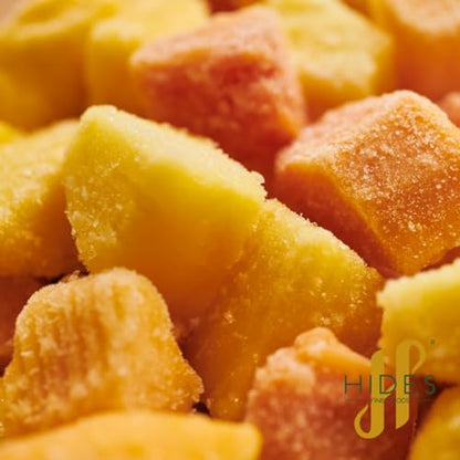 Hides Fine Foods - Dried Sweetened Papaya 500g - Suitable for Vegetarians - Baking - Granola - Breakfast - Snacking - Desserts- Good Source of Vitamin C.