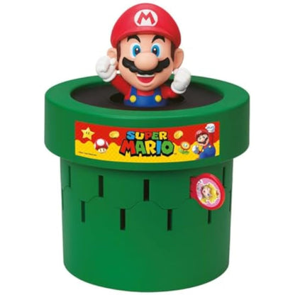 TOMY Pop Up Super Mario Board Game, 2-4 Players | Boys & Girls Aged 4+ | Family & Preschool