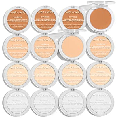 Wet n Wild, Bare Focus, Makeup Clarifying and Finishing Powder, Translucent and Matte for a Flawless Makeup Base, Long-Lasting, with Hyaluronic Acid and Vitamin E, for Fair/Light Skin Tones