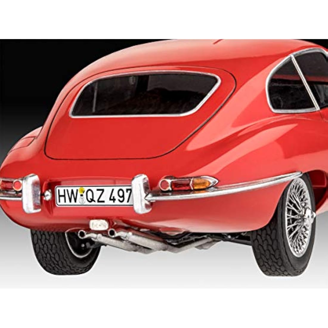 Revell 07668 Jaguar E-Type (Coupé) 1:24 Scale Unbuilt/Unpainted Plastic Model Kit
