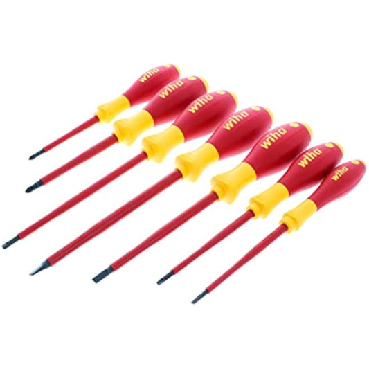 Wiha 32097 | 7 Piece Insulated SoftFinish Screwdriver Set