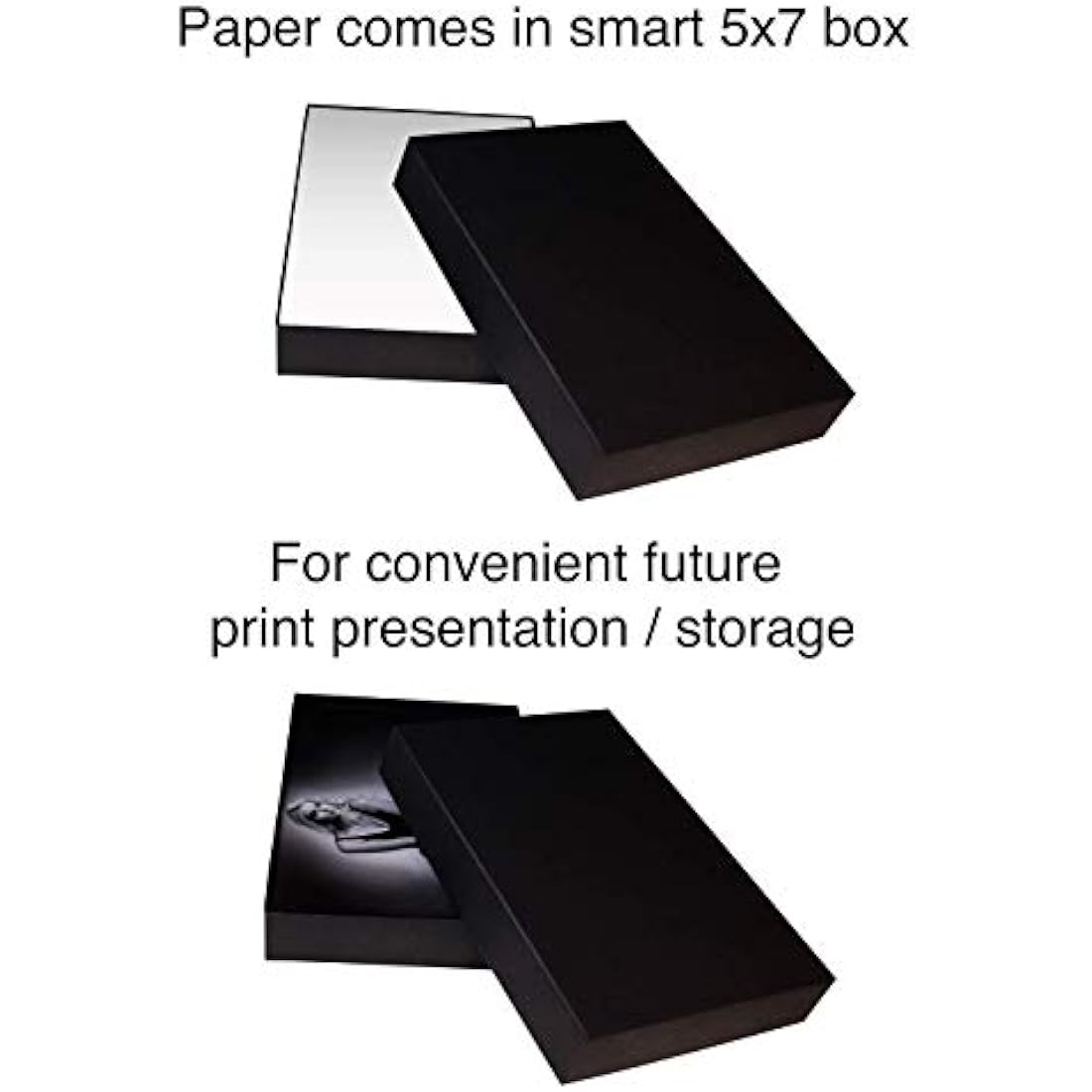 Marrutt 300gsm Ultra Pearlescent Hi-White Inkjet Photo Paper: 5" x 7" - 100 Sheets