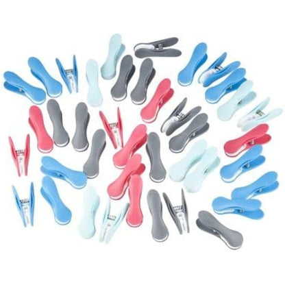 Lakeland Pack of 40 Soft Grip Clothes Pegs Clothes Pin Laundry Pegs Washing line Pegs Multi Colour