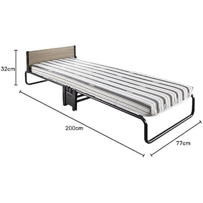JAY-BE Revolution Folding Bed with Rebound e-Fibre Mattress, Compact, Single
