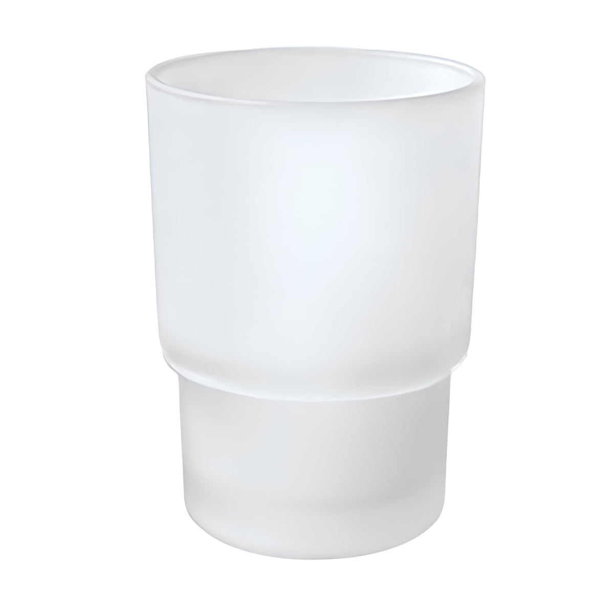 YOSSEE Replacement Glass Tumbler for Toothbrush Holders, Bathroom Cup