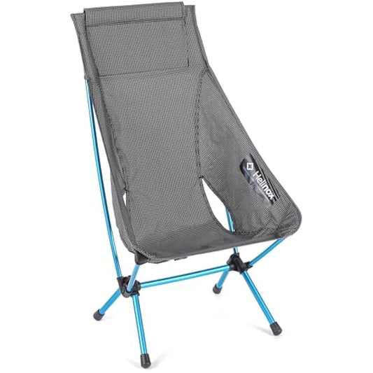 Helinox Chair Zero Ultralight Highback Backpacking Chair, Black