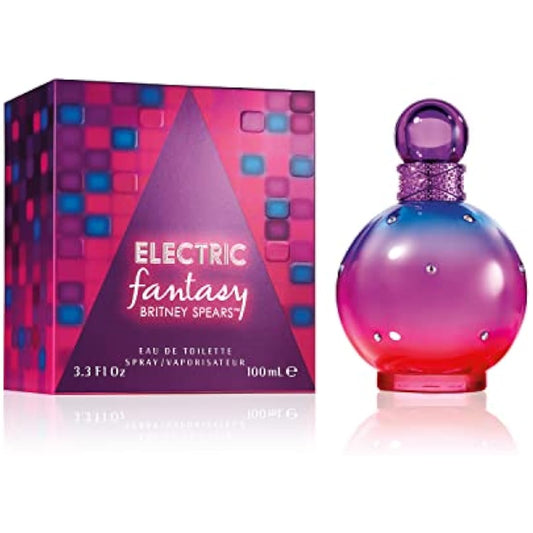Britney Spears Electric Fantasy Eau De Toilette Spray, Limited Edition Fragrance For Women, 30Ml