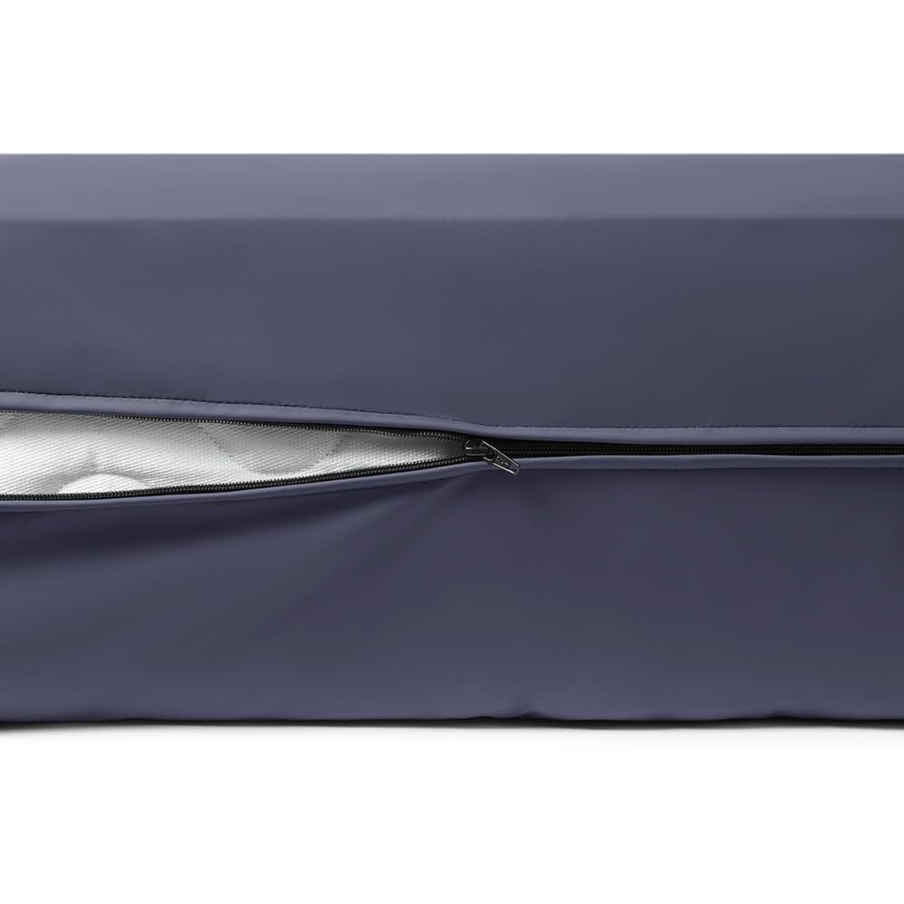 Direct Manufacturing Memory Foam Mattress Cover- Double 4ft6”x6ft 3” (8”), Protection against Liquids, Dust Mites and Wear, NHS Specific, Made in UK