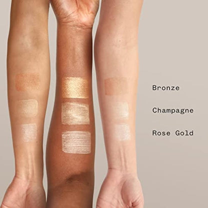 Pai Skincare | THE IMPOSSIBLE GLOW, Glow Drops Serum with Hyaluronic Acid, Certified Organic, Vegan, Cruelty Free - Rose Gold. 30ml