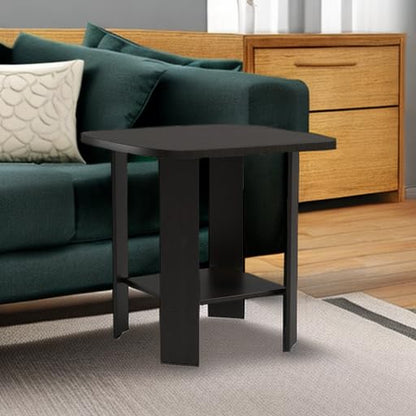 Furinno End Tables, Wood, Espresso, one size