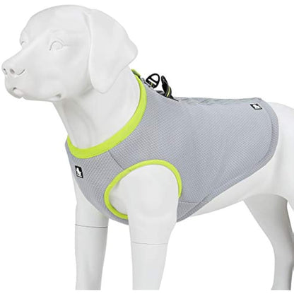 MOKCCI Truelove Dog Cooling Vest Harness Cooler Jacket with Adjustable Zipper for Outdoor Hunting Training and Camping