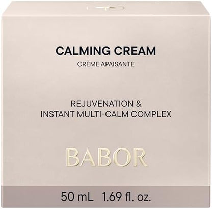 BABOR SKINOVAGE Calming Cream, Face Cream for Sensitive Skin, Moisturizer without Dyes or Fragrances, Vegan formula, 50 ml