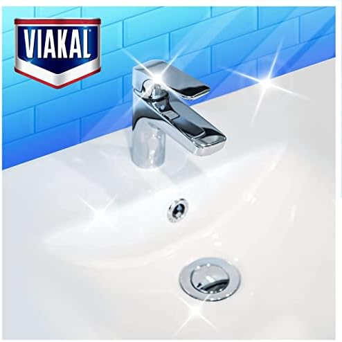 Viakal Limescale Remover Spray, Classic, Cleaning Products, Bathroom Cleaner Spray, 5 Litre (500 ml x 10), Toilet Cleaner Limescale Remover