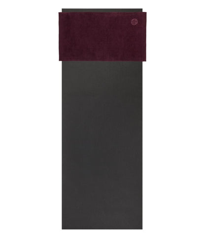 Manduka eQua Hot Hand Towel - 16" Double-Knit Microfiber Rapid Sweat Absorption Multipurpose Workout Towel 16 x 26.5 Inches