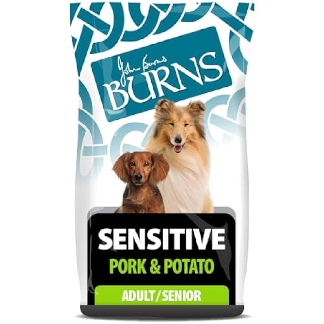 Burns Pet Nutrition Hypoallergenic Complete Dry Dog Food Adult and Senior Dog Sensitive with Pork and Potato 6 kg