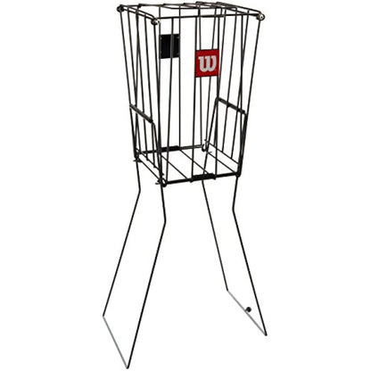 Wilson Unisex Adult Ball Pick Up Basket Tennis Ball Collection Pick-Up Basket, 75 tennis balls capacity, NS