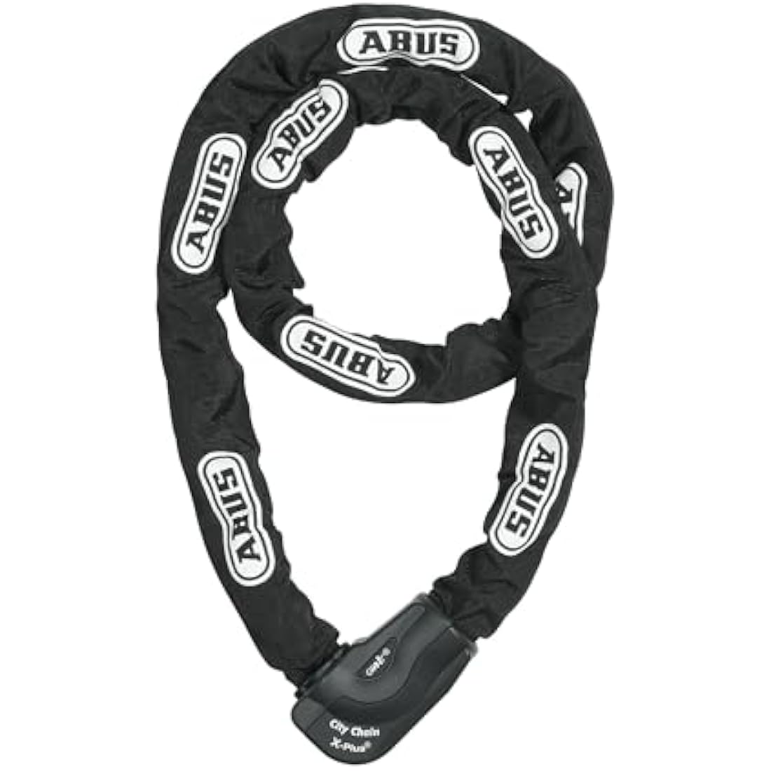 ABUS Kettenschloss Granit CityChain XPlus 1060 – Fahrradschloss aus gehärtetem Stahl – ABUS- Sicherheitslevel