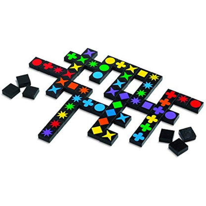 Mindware | Qwirkle: Travel (NEW) | Board Game | Ages 6+ | 2-4 Players | 45 Minutes Playing Time