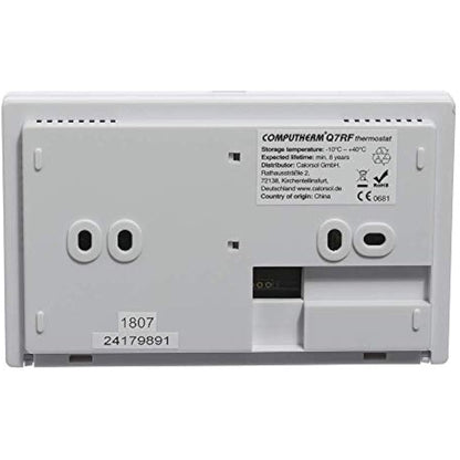 COMPUTHERM Q7RF Wireless Programmable Room Thermostat, Temperature Thermometer, Portable Thermostat, Economy & Comfort Mode