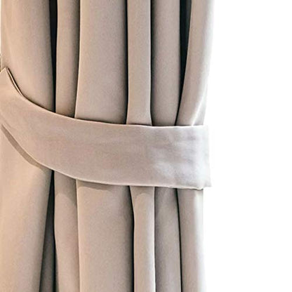 Ferocity Outdoor Curtain Waterproof 220 x 155cm UV Rays Prevent Curtain Waterproof & Windproof Drapery for Patio, Front Porch, Pergola, Beach Home