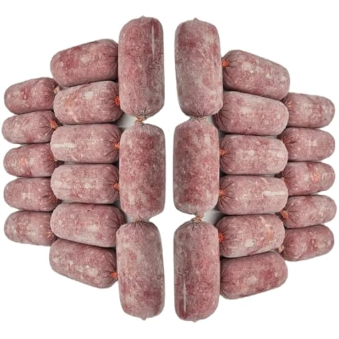 Raw Dog Food Frozen BARF Chicken Mince Meal for Dogs - Frozen, Raw Food in 28 x 500g Rolls (14kg Total)